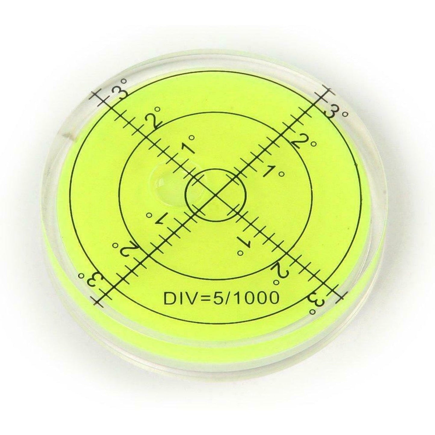 Taskar 65mm Round Bullseye Precision Spirit Level