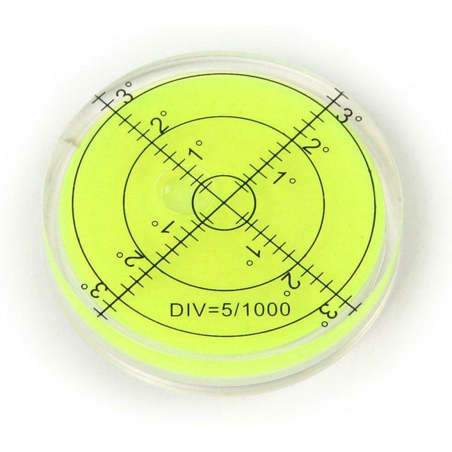 Taskar 65mm Round Bullseye Precision Spirit Level