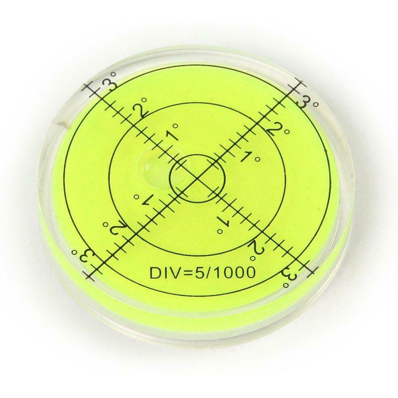 Taskar 65mm Round Bullseye Precision Spirit Level