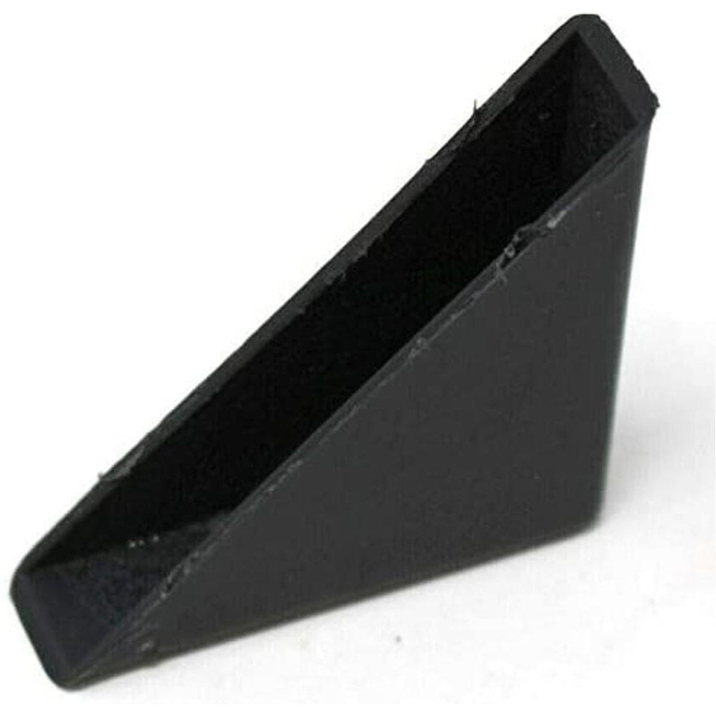 Taskar Black Plastic Glass Corner Protectors 8mm (20 Pack)