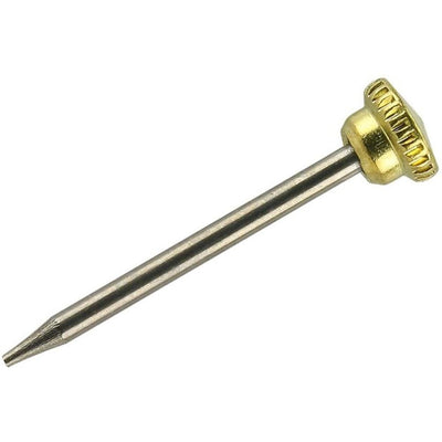 Taskar Brass Knurled Head Picture Pins 24mm (100 Pack)