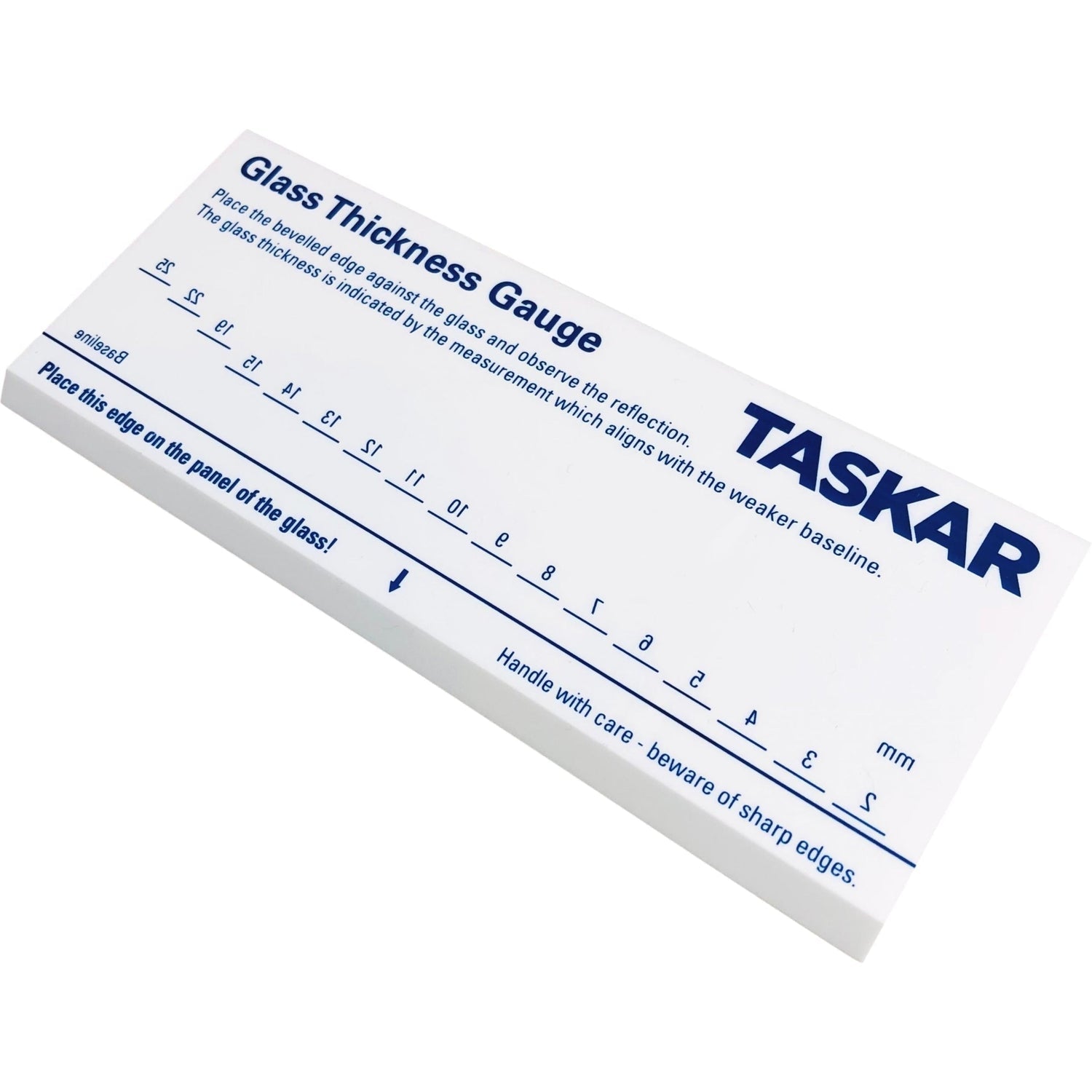 Taskar Glass Thickness Gauge Measuring Tool 2 to 25mm – Go Hardware