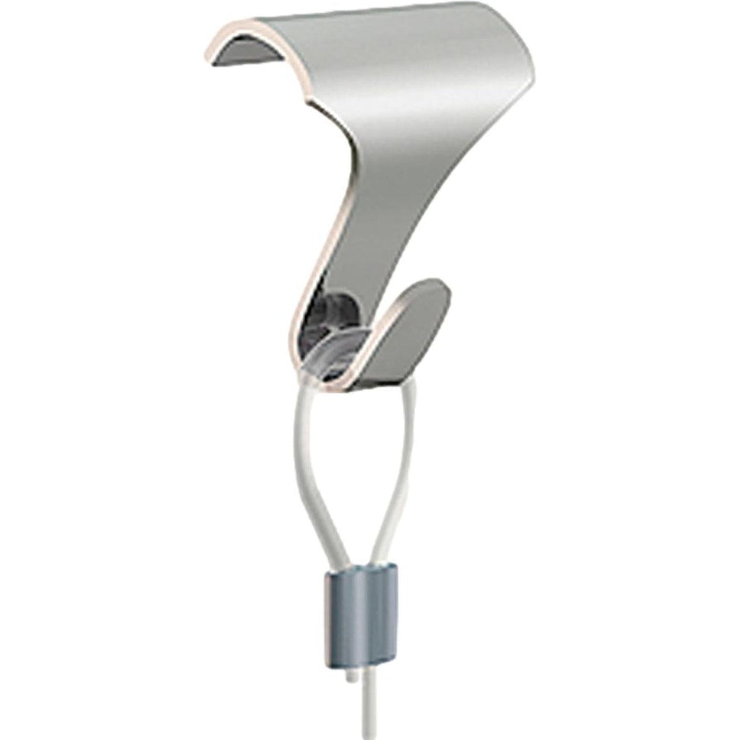 Taskar Large Chrome Heavy Duty Picture Rail Hooks (4 Pack)