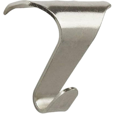 Taskar Large Chrome Heavy Duty Picture Rail Hooks (4 Pack)