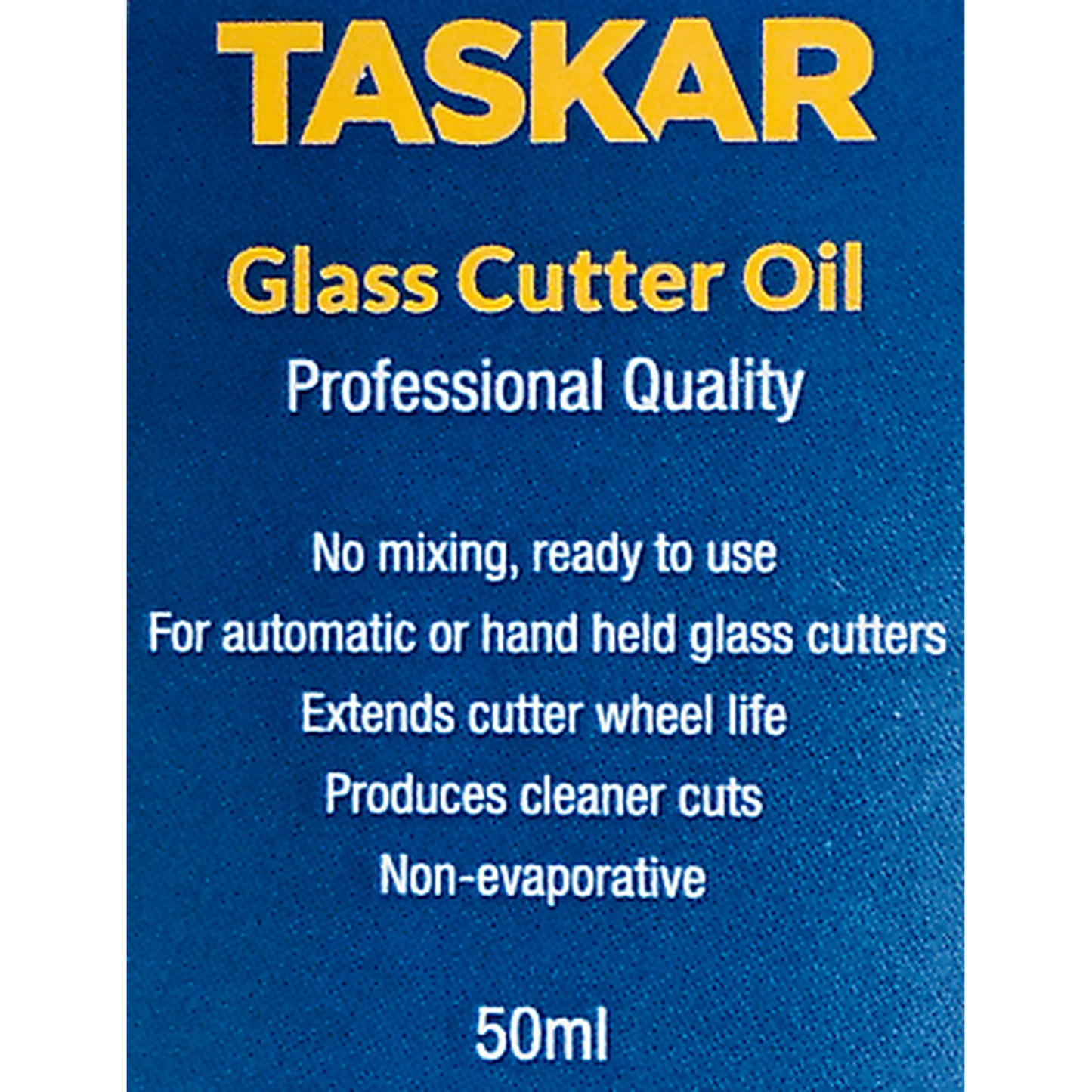 Taskar Professional Glass Cutter Cutting Fluid Oil 50ml