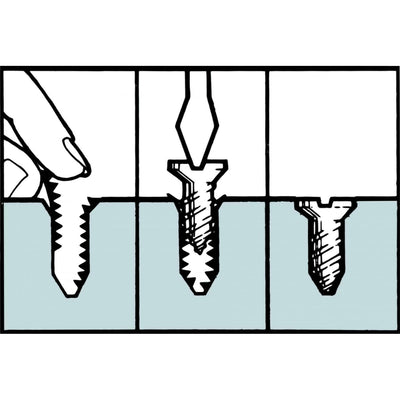 Taskar Stripped Screw Hole Repair Mesh Kit (16 Pack)