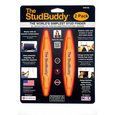 The StudBuddy Magnetic Stud Finder (2 Pack)