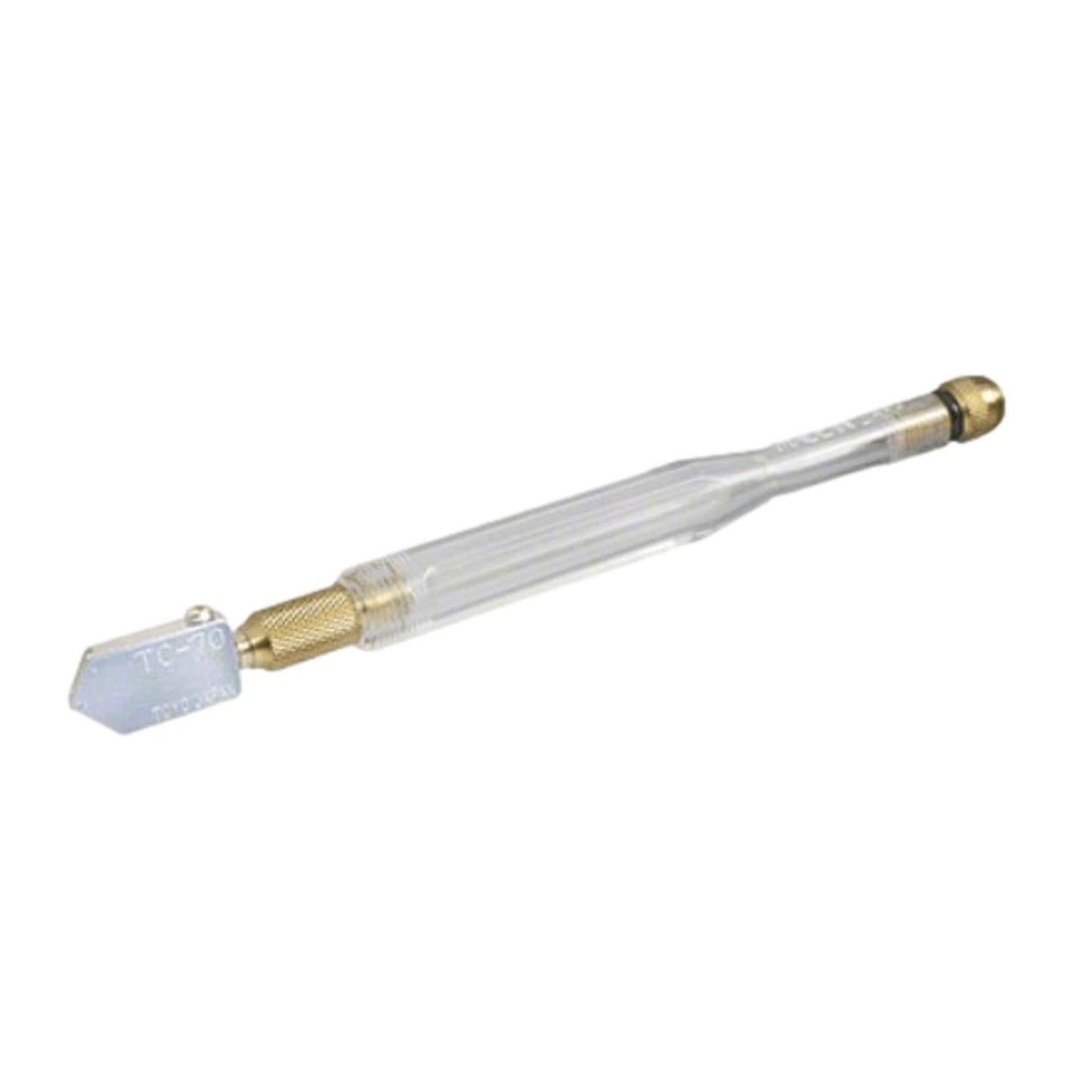 Toyo TC70S Straight Head Notch Wheel Glass Cutter Plastic Handle