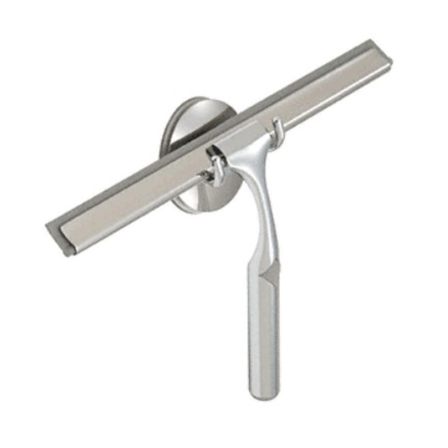 CRL Deluxe Shower Squeegee Chrome Stainless Steel 25cm (10") Blade Go