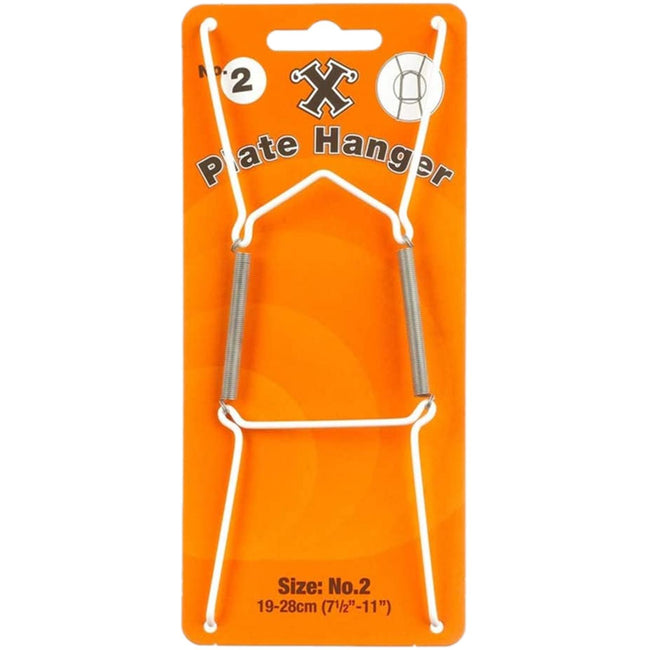 Wall Plate Hanger Medium 19-28cm X Hooks No. 2